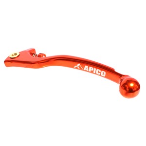 CLUTCH LEVER ELITE FORGED TRIALS BRAKTEC, INC ADJUSTER ORANGE/ORANGE